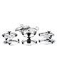 Vinod Stainless Steel 7 Pcs Deluxe Multi Kadai w/Lid & 6 Plates(2-Idli,2-Dhokla,1-Patra,1-Mini Idli)