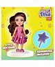 Lil Diva Birthday Girl Sophia Fashion Doll Dark Pink - Height 15 cm
