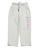 Lil Lollipop Good Focus Text Glitter Printed Pajama - White