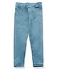 Lil Lollipop Velvet Hearts Designed Slim Fit Leggings - Blue