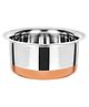 Omega Stainless Steel Copper Bottom Tope/Patila - 18.5 cm, 1.5 Ltrs (11