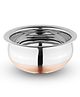 Omega Stainless Steel Copper Bottom Chetty/Handi - 16 cm, 1.1 Ltrs (10