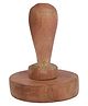 Omega Wooden Roti Presser/Potato/Pav Bhaji Hand Masher | Brown