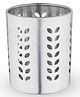 Omega Stainless Steel Cutlery Holder/Stand | Silver
