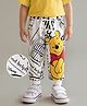 Babyhug Disney Terry Knit Full Length Winnie The Pooh Printed Lounge Pant - White