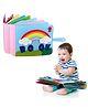 Kidology Montessori Busy Board Toy to Develop Basic Skills, Educational Sensory Board Travel