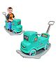 Bunie Ride On Baby Rocker with Wheels for Kids Green