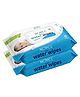 Babio 99% Pure Water (Unscented) Baby Wipes 80 Sheets pack of 2 with LID