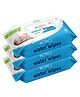 Babio 99% Pure Water (Unscented) Baby Wipes 80 Sheets pack of 3 with LID