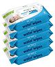 babio 99% Pure Water (Unscented) Baby Wipes 80 Sheets pack of 5 with LID