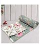 Trance Home Linen 100% Cotton Reversible Dohar Double Bed - Calicut Green