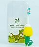 StarKiddo Dino Dent Silicone Baby Toothbrush | BPA-Free |Soft Bristles| (1 years- 3 years) (Yellow)