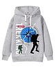 KUCHIPOO Fleece Full Sleeves Life Is Trekking Text Printed Hoodie - Grey