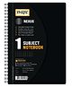 Shape Single Subject Wiro Nexus Plastic Diary 160 Pages  - A4 Pack of 2 160 Pages