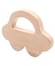 NESTA TOYS - Wooden Car Teether | Beech Wood Teether for Babies