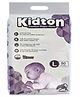 KIDTON Diapers Pants, Large (L), 50 Count, 9-14 Kg, 12 hrs Absorption and Cottony Soft Material Baby Diaper Pants