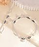 VALLEY OF JEWELLERY - Designer Mutli Color Stone Studded Anklet - Silver