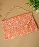 Viraasi Gajari Patola Silk Clutch