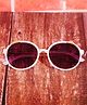 Dukiekooky Round Sunglasses - White & Black