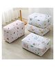 COZY VIBES Foldable Blanket Storage Organizer, Moisture Proof Mildew Proof Dust Proof Quilt Storage Bags, for Storing Quilts Coats, Jackets Home Use Pillows, Blankets-PACK OF 1-COLOR MAY VARY