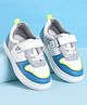 Babyoye Velcro Closure Casual Shoes  - White & Blue