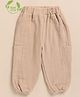 Cot & Candy Organic Cotton Solid Lounge Pants - Latte
