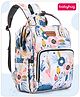Babyhug Multipurpose Spacious Diaper Backpack Floral Print - Multicolor