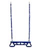 REZNOR Trapeze Swing Bar Playset Plastic Gym Trapeze Bar for Kids, Blue