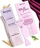 Hyuman SilkShave Body Razor & Face Razor Combo Pack for Women | 1 Body Razor+1 Face Razor | 5 Stainless Steel Blade with Aloe Vera & Vit-E Lubrating