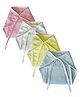 Dumbledo Newborn Muslin Cotton Nappies - Multicolor Reusable Langots, U Shaped, Extra Soft Cloth Nappies for Unisex Babies (0 - 6 Months) (Pack of 4)