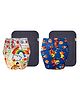 Dumbledo Premium Cloth Diaper with Leak-Proof, Absorbent 6-layer Black Insert - Dryfeel with Comfortable Fit for 3 Months to 3 Years, Pack of 2