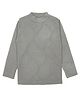 Elefantino Full Sleeves Solid Sweater - Grey