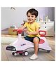 Baybee Primo Kids Magic Swing Cars for Kids | Push Ride on Baby Car with 360° Steering, LED Lights, Music & Storage | Twister Ride on Toy Kids Car | Magic Car for Kids (Pink)