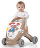 Baybee Oleo Baby Activity Walker for Kids, Baby Walker for Toddlers with Music, LED Light, Rotating Gears & Easy Girp Push Handle (Brown)