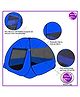 Silver Shine Multi Purpose  Foldable Delightful Patterns Popup Kids Play Tent House