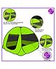 Silver Shine Multi Purpose  Foldable Delightful Patterns Popup Kids Play Tent House
