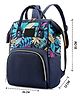 Winnies Diaper Backpack For Mothers Travel Multi Function Waterproof Nappy Bags-Blue