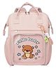 Winnies Waterproof Diaper Backpack For Mothers Travel, Multi Function Nappy Bags - Pink