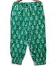 Charkhee Cotton Abstract Printed Joggers - Green