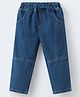 Mark & Mia Full Length Cut & Sew Denim Jeans - Blue