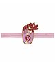 Aye Candy Om Hand With Beads & Sequins Embellished Headband - Pink