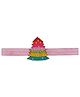 Aye Candy Christmas Tree Beaded Bejewelled Headband - Multicolour