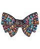 Aye Candy Diamond & Bow Embellished Aligator Clip - Multicolour