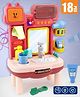 Fiddlerz Washing Table Playset for Girls with Light and Sound - Fun Role-Play Sink Toy for Early Learning and Imaginative Play for Kids 3+ Ages