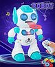 Fiddlerz Remote Control Robot for Kids Intelligent Dance Robot with Launching UFO Action Lights and Music Fun Educational Toy for Boys and Girls