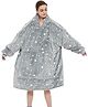 Sanjary Glow in The Dark Hoodie Blanket for Winnter Color Design May Vary