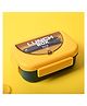 VONCASA Sunny Yellow Lunch Set: 1 Spoon, 1 Fork & 1 Box