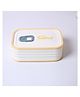 VONCASA Cream Rectangle Lunch Box - 580 ml