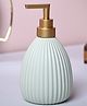 VONCASA Mint Freshness Soap Dispenser - Cylindrical Shape (450 ml)