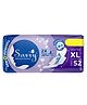 Savvy Ultra Thin Cotton Sanitary Pads For Women | Extra Large | 280mm | Regular to Heavy Flow | Cotton Soft Dry Feel | Advanced Leaklock Protection | Wider Wings | Pack of 1 (52 Pads)
